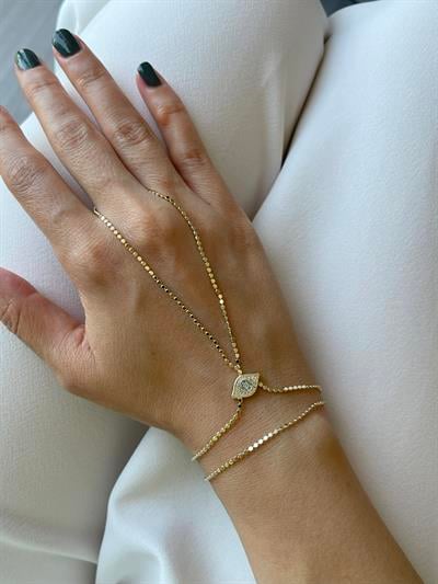 14K Nazar Boncuk Şahmaran