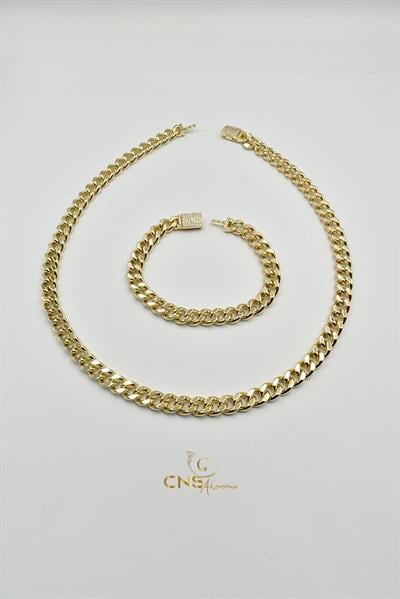 14K Xp Vip Monaco Set Kolye/Künye