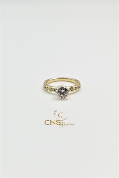 14K Xp Vip Tektaş Yüzük