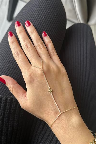 14K Yonca Model Şahmaran