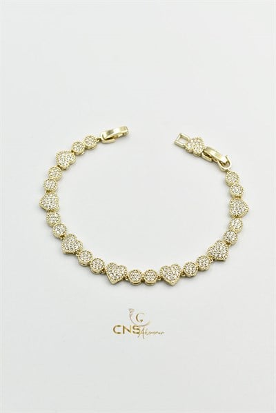 BİLEKLİK14K Xp Vip Kalp Künye