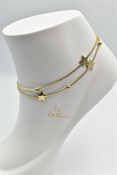 Halat Zincir Yıldız Model Halhal