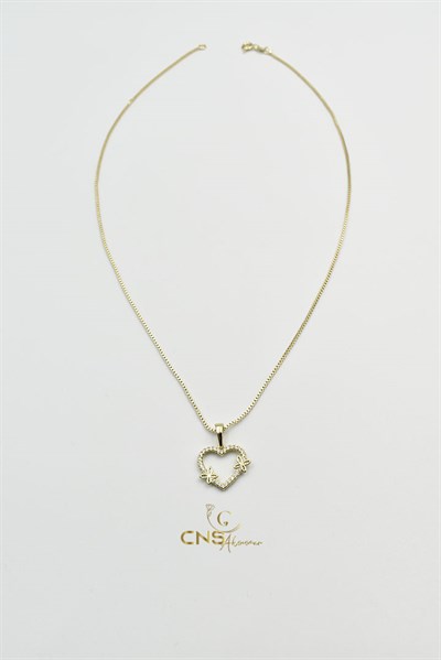 KOLYE14K Xp Vip Kalp Kolye