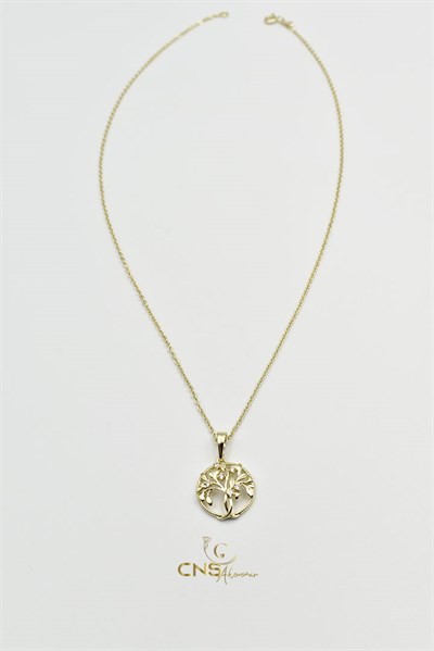 KOLYE14K Xp Vip Yaşam Ağcı Kolye