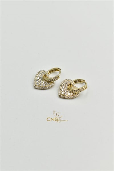 KÜPE14K Xp Vip Kalp Küpe