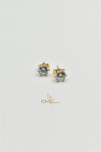 KÜPE14K Xp Vip Tek Taş Küpe