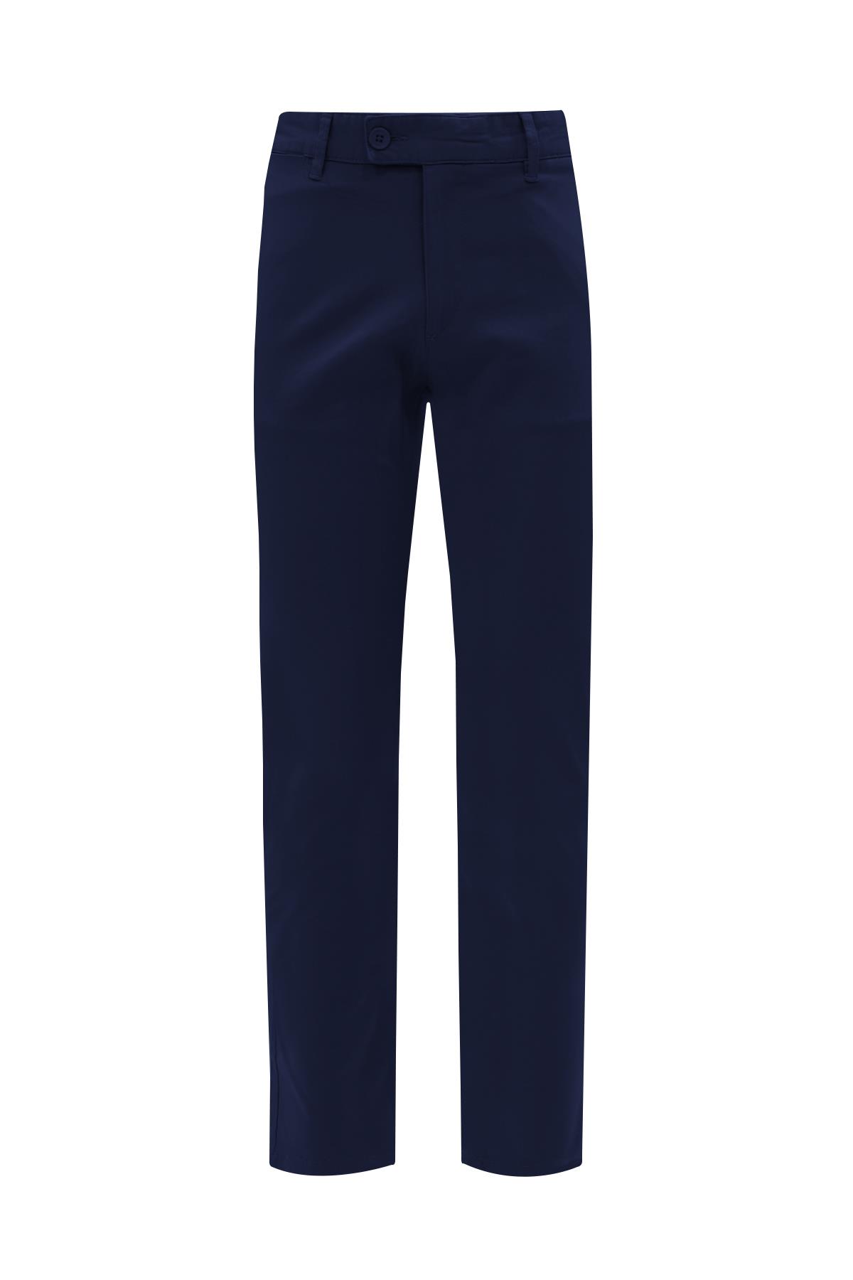 Açık Lacivert Comfort Fit Chino Pantolon