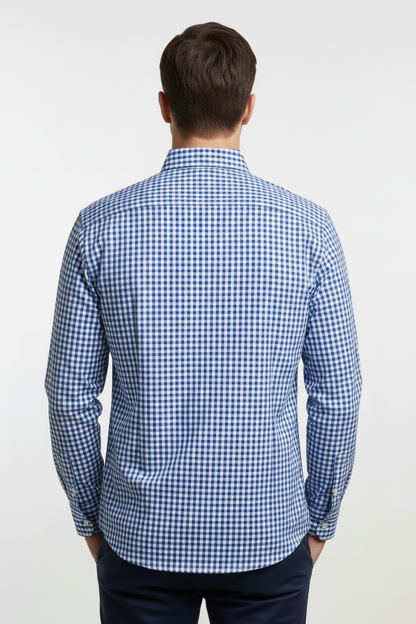 AÇIK MAVİ Comfortfit Casual Uzun Kol Gömlek