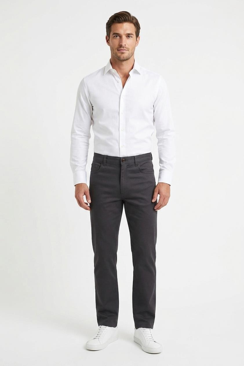 ANTRASİT Comfort Fit 5 Cep Pantolon
