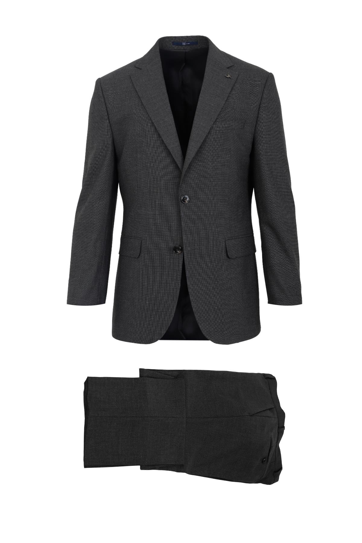 ANTRASİT Comfort Fit 6 Drop Takım Elbise