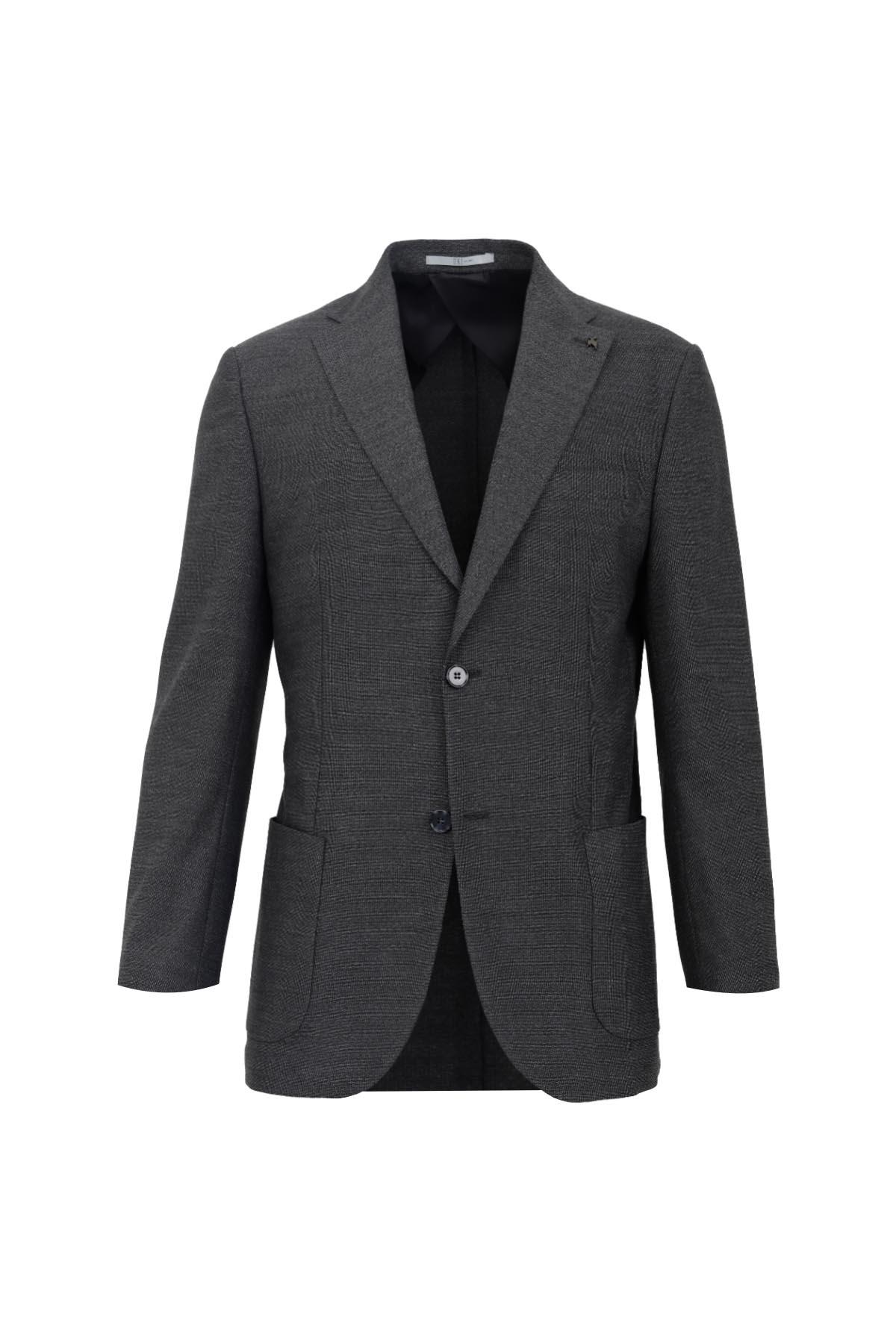 ANTRASİT Comfort Fit 6 Drop Takım Elbise