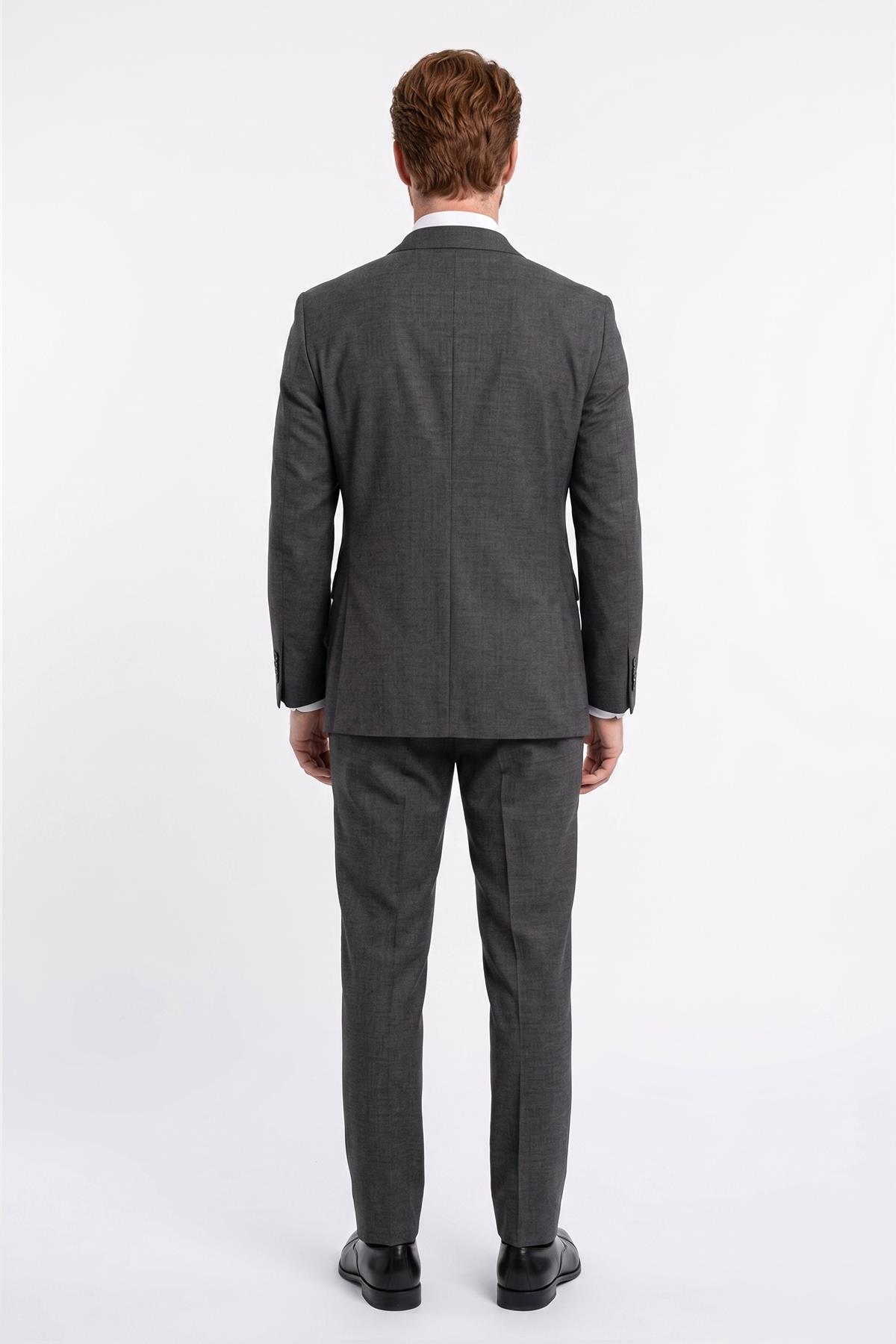 ANTRASİT Comfort Fit 6 Drop Takım Elbise