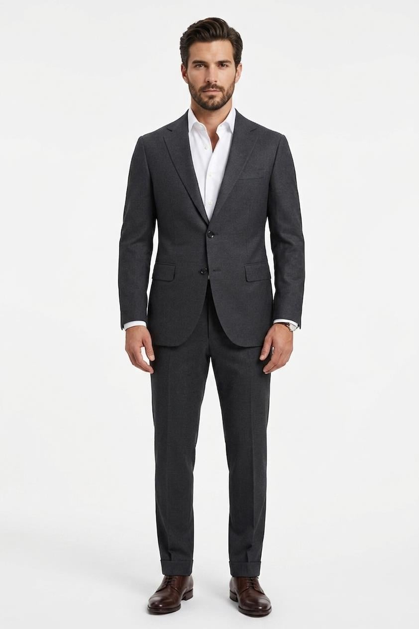 ANTRASİT Comfort Fit 6 Drop Takım Elbise