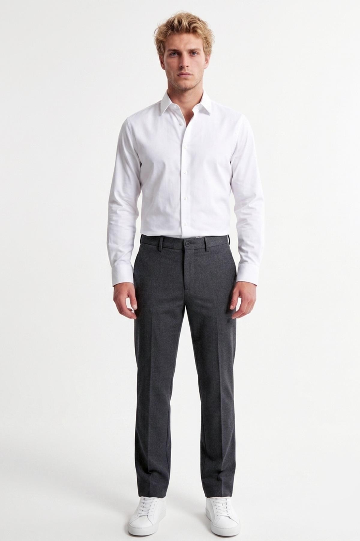 ANTRASİT Comfort Fit Jogger Pantolon