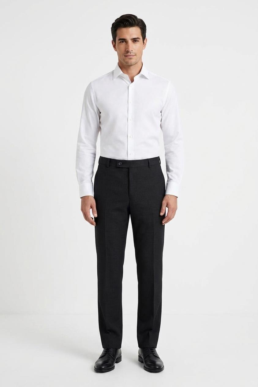 ANTRASİT Comfort Fit Klasik Pantolon