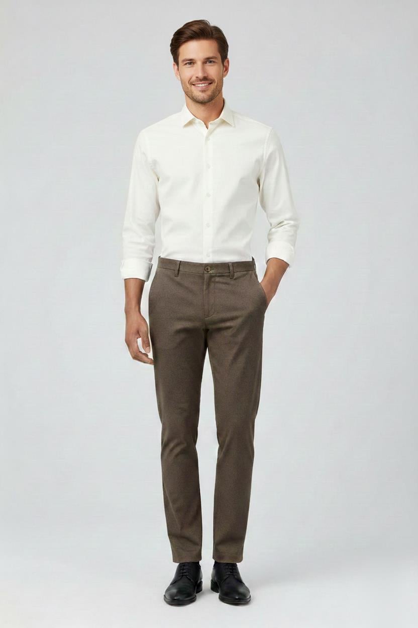 BEJ Comfort Fit Chino Pantolon