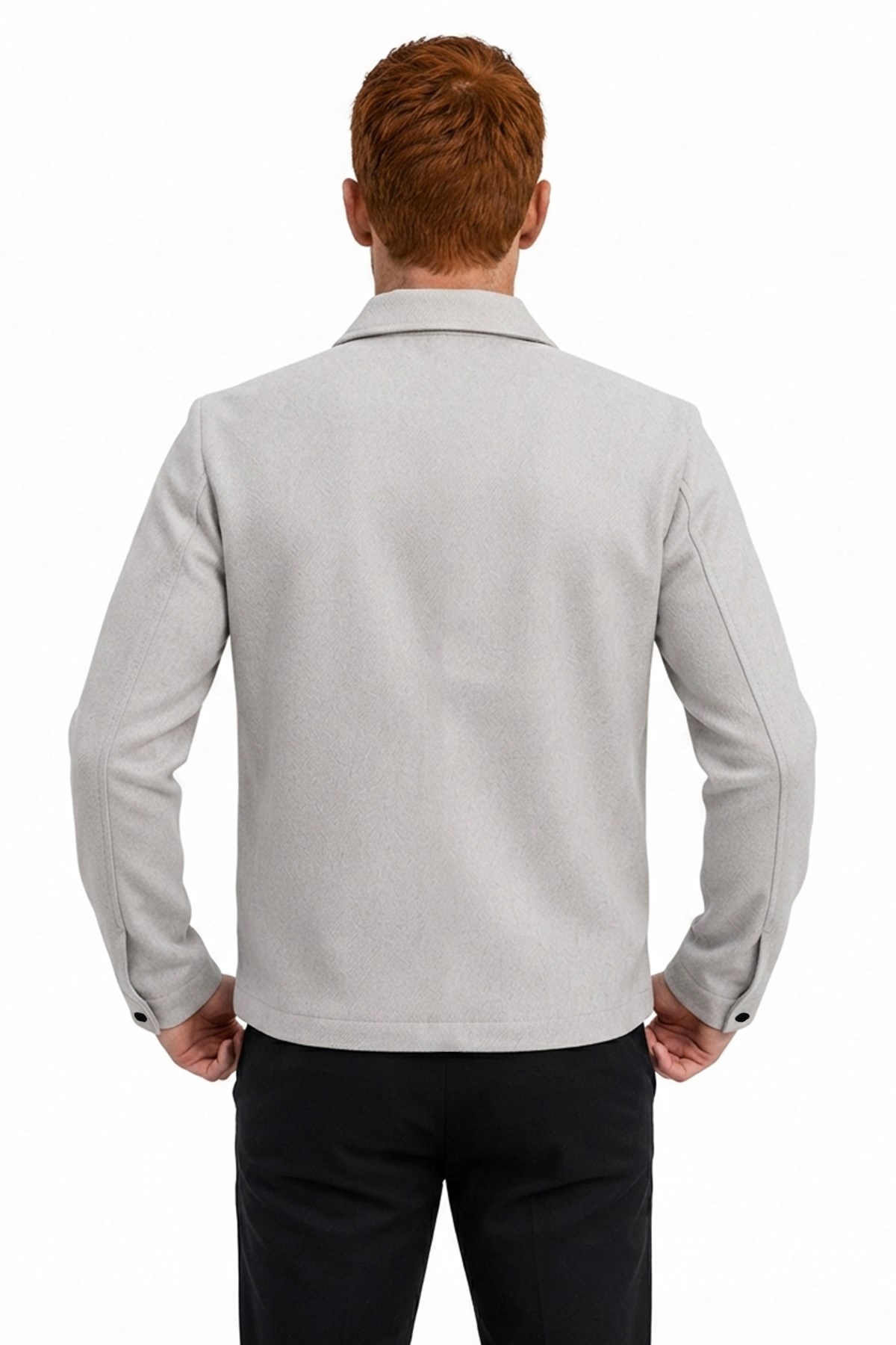 BEJ Comfort Fit Gömlek Ceket