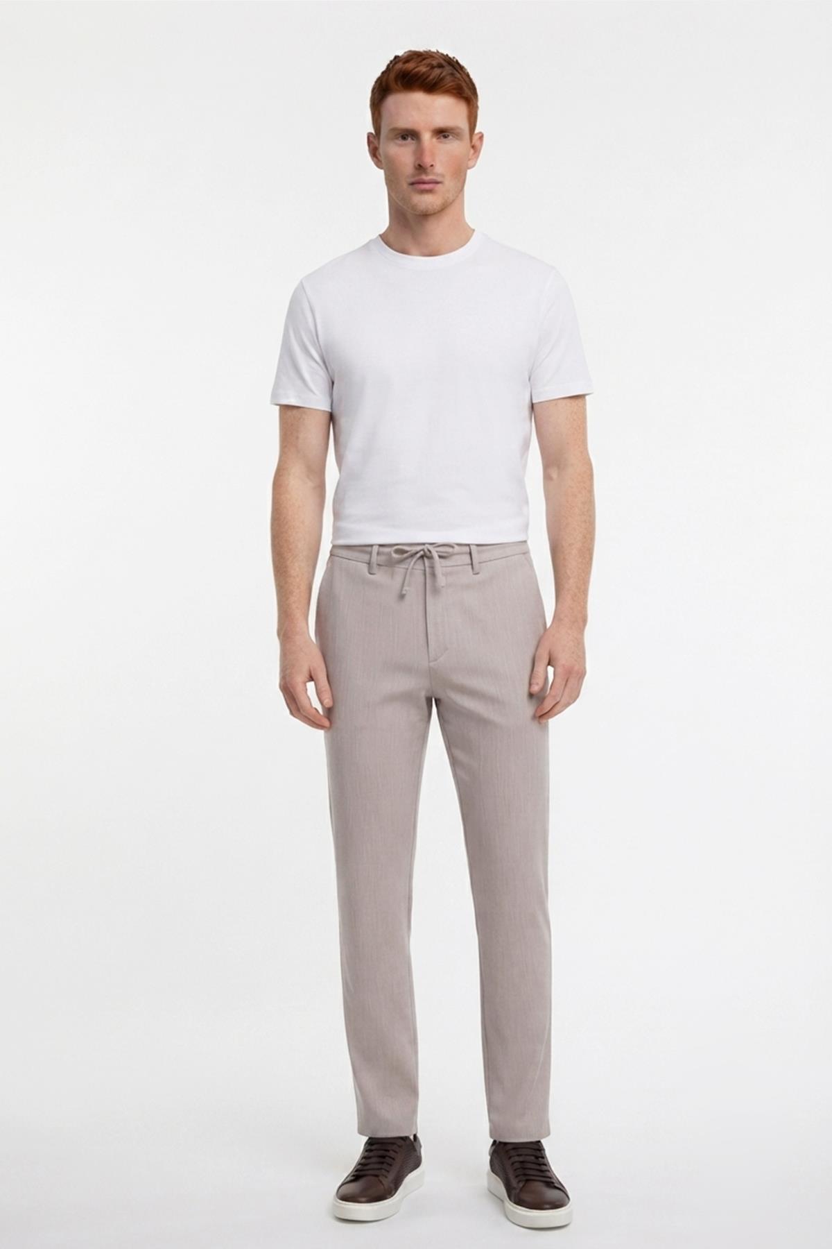 BEJ Comfort Fit Jogger Pantolon