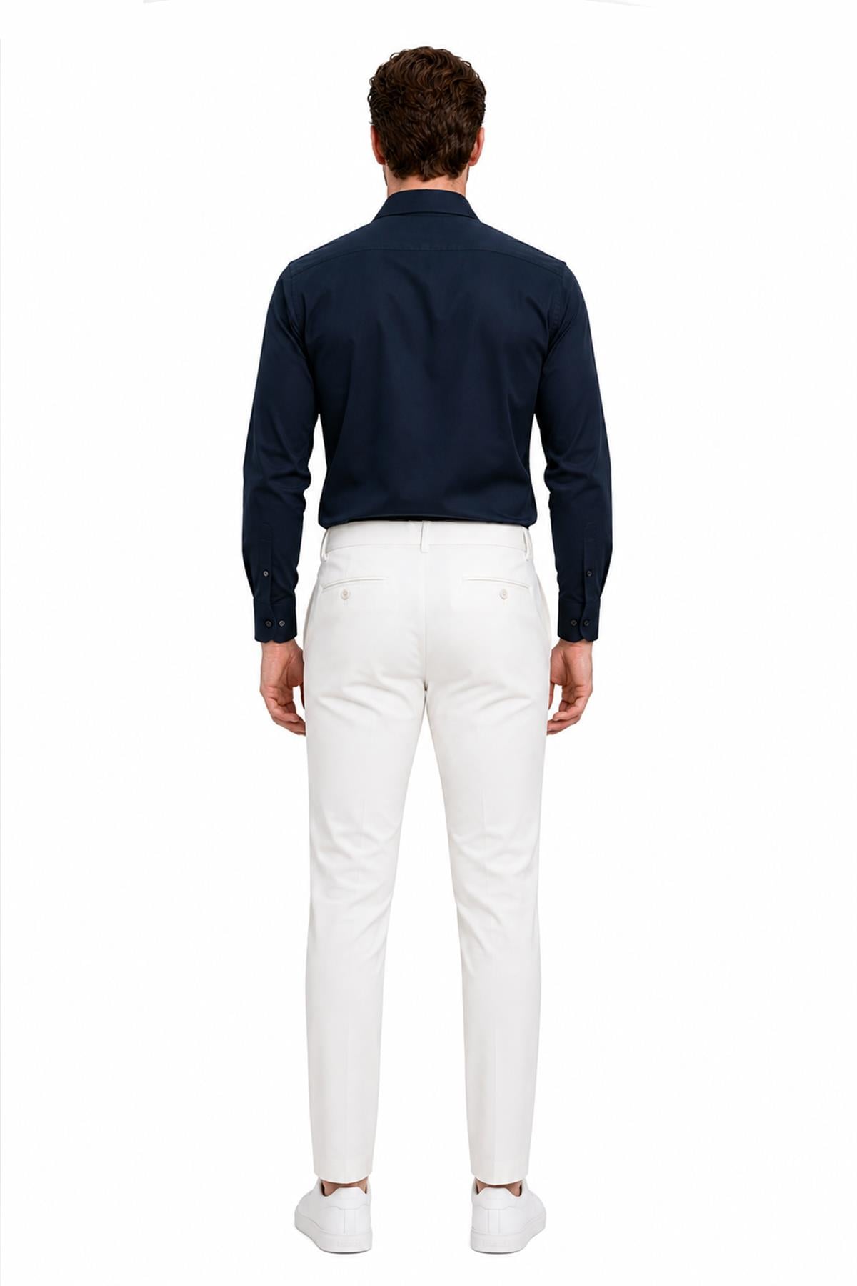 BEYAZ Comfort Fit Chino Pantolon