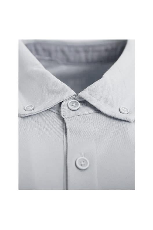 BEYAZ Comfort Fit Polo Yaka Pike T-Shirt