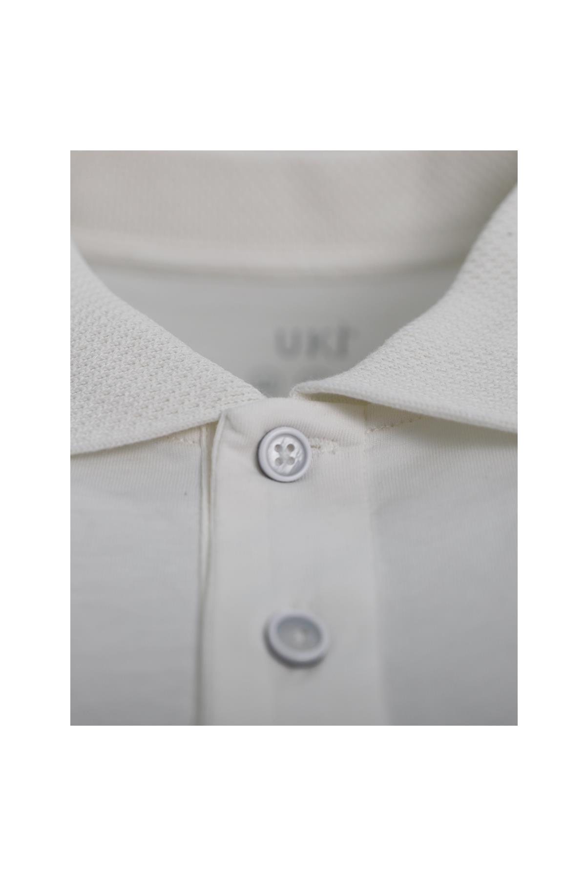 EKRU Polo Yaka Süprem T-shirt