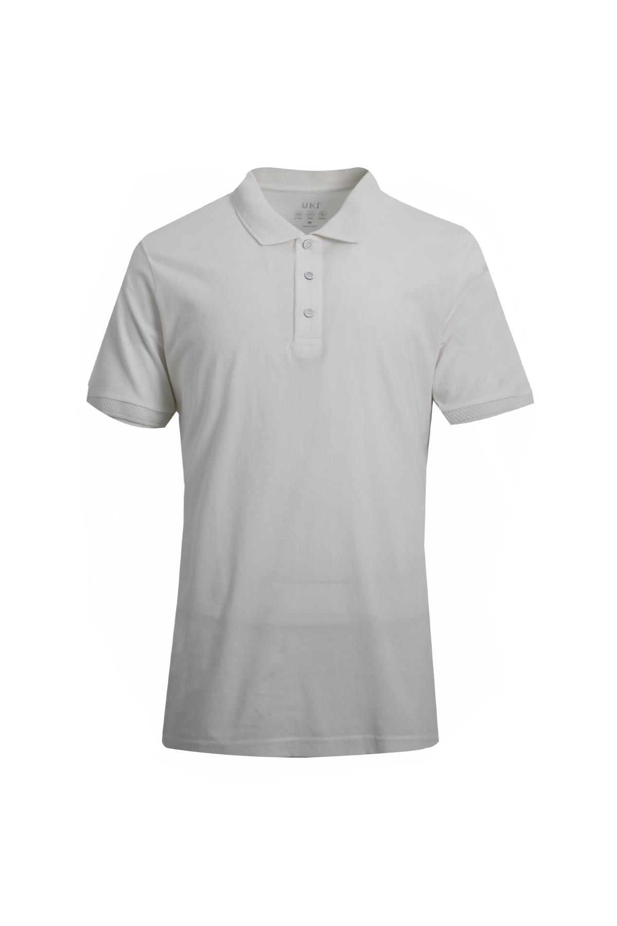 EKRU Polo Yaka Süprem T-shirt