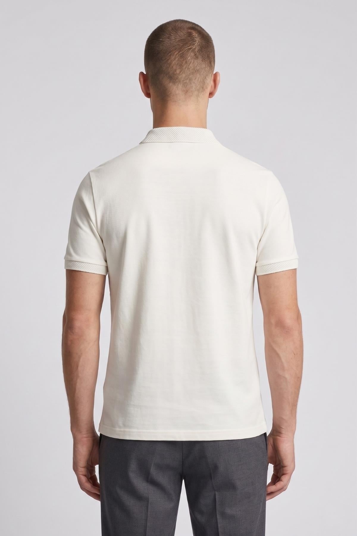 EKRU Polo Yaka Süprem T-shirt