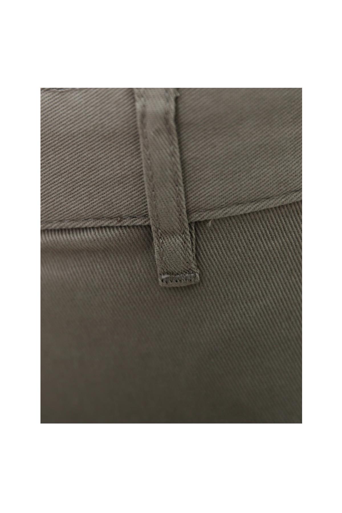 GRİ Comfort Fit Chino Pantolon