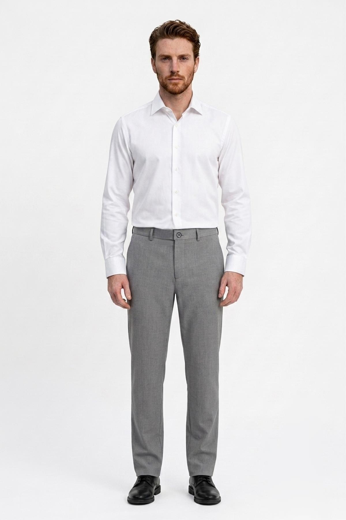 GRİ Comfort Fit Jogger Pantolon