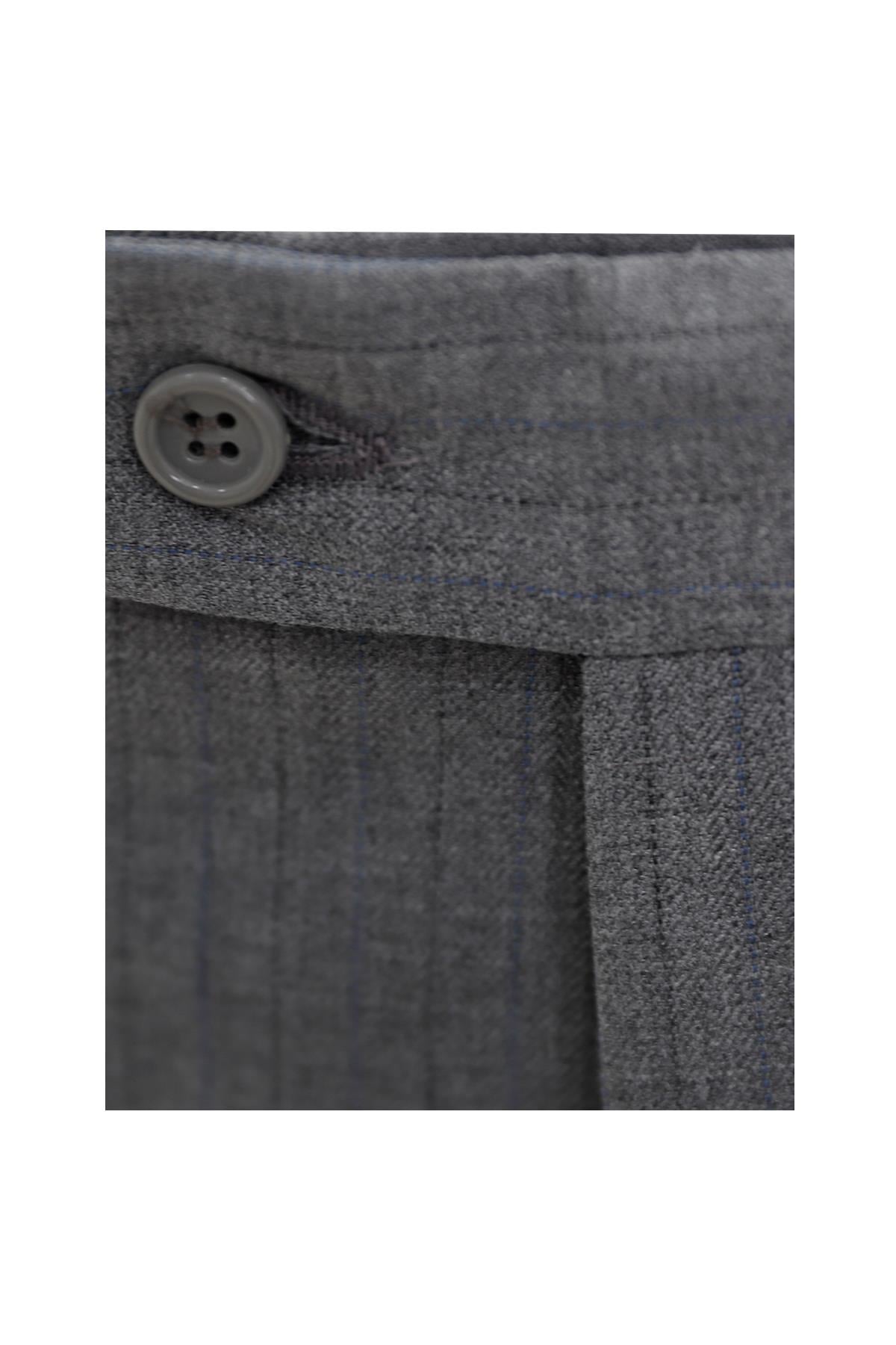 GRİ Comfort Fit,Klasik Pantolon