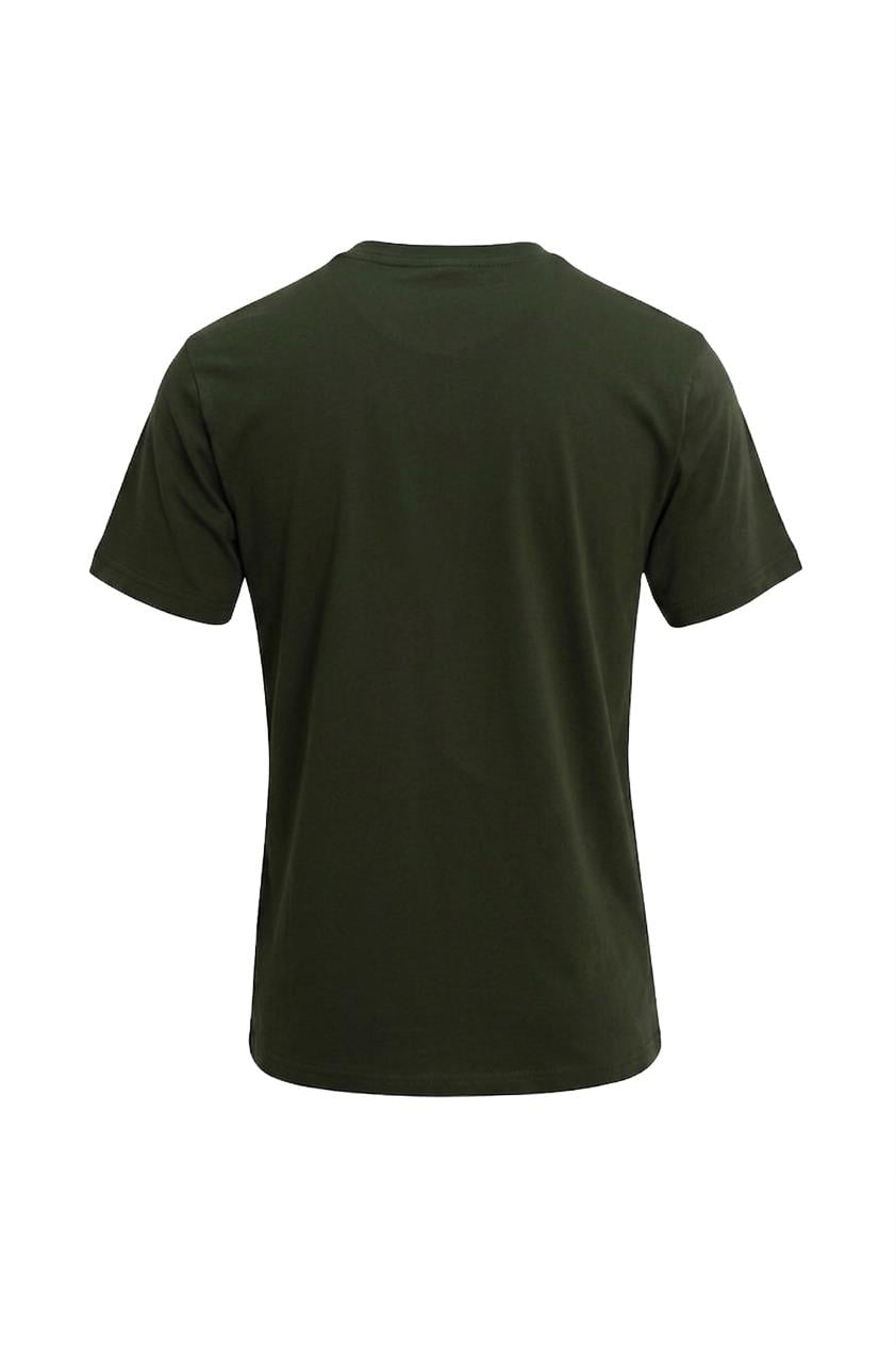 HAKİ Bisiklet Yaka Basic T-Shirt