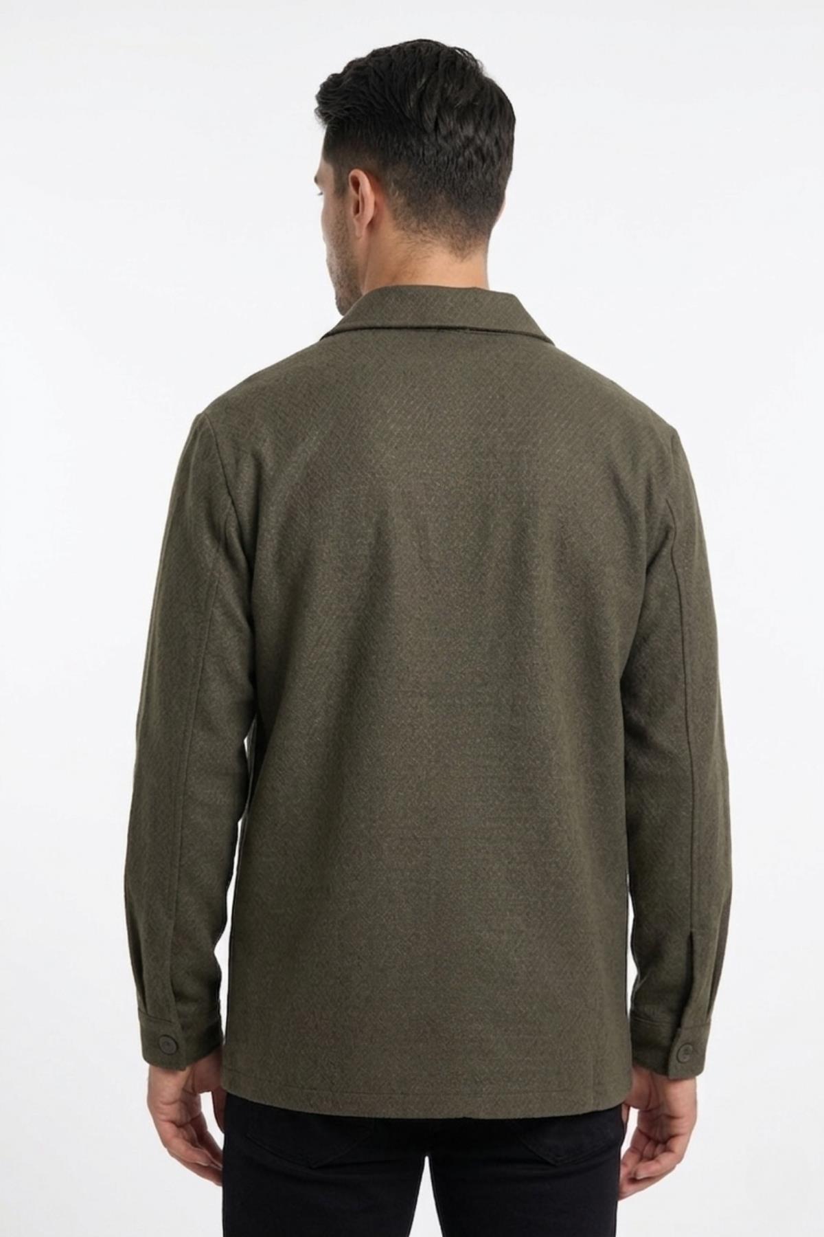 HAKİ Comfort Fit Ceket Mont
