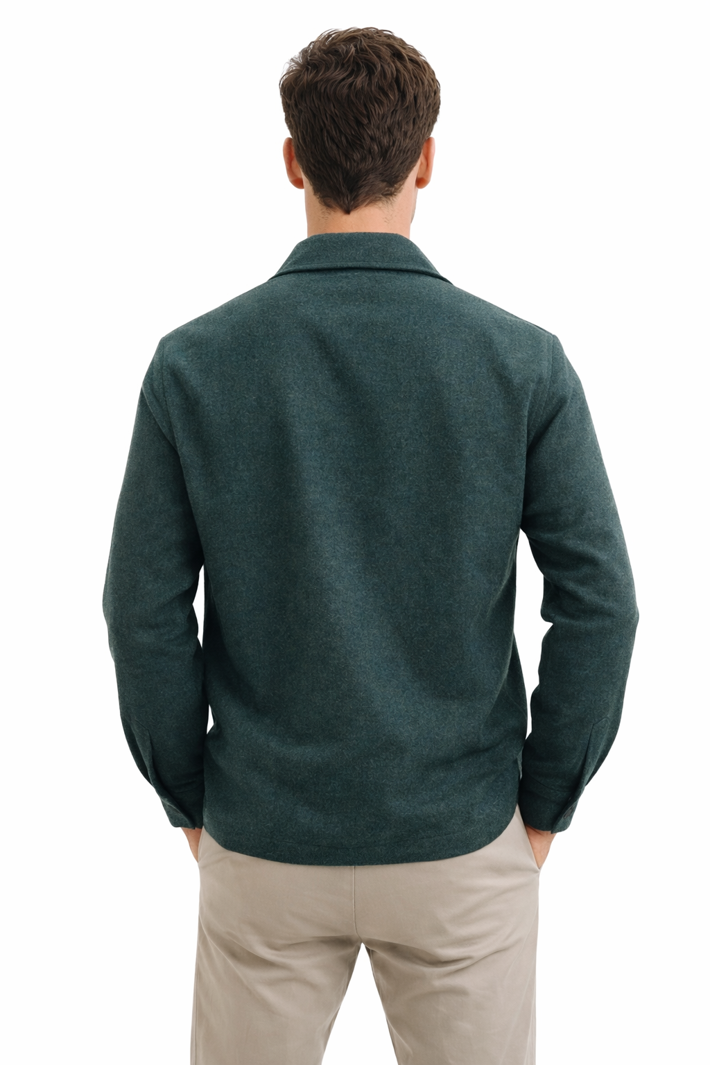 HAKİ Comfort Fit Gömlek Ceket