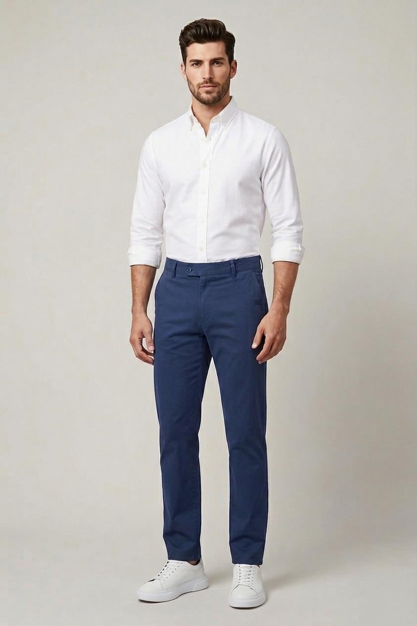 İNDİGO Comfort Fit Chino Pantolon