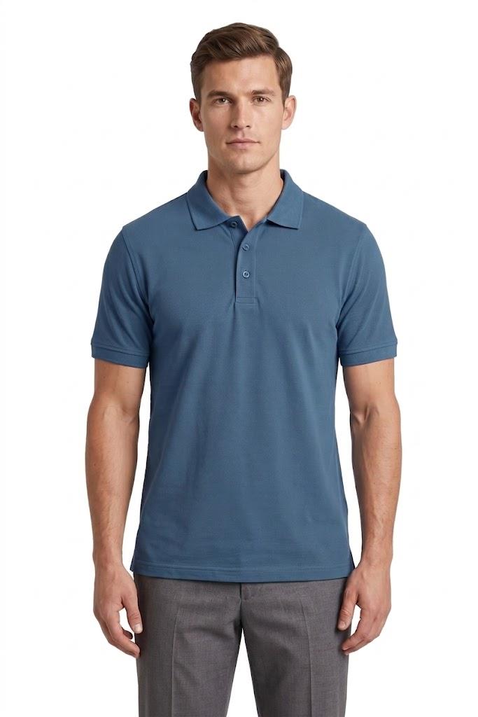 İNDİGO Comfort Fit Polo Yaka Pike T-Shirt