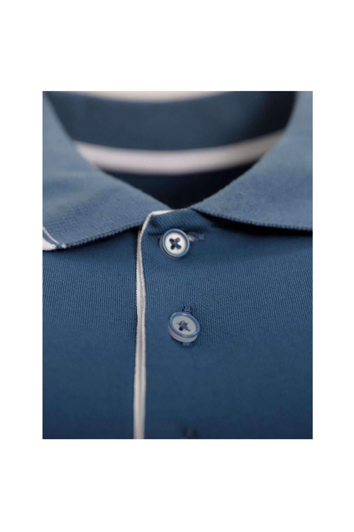 İNDİGO Comfort Fit Polo Yaka Pike T-Shirt