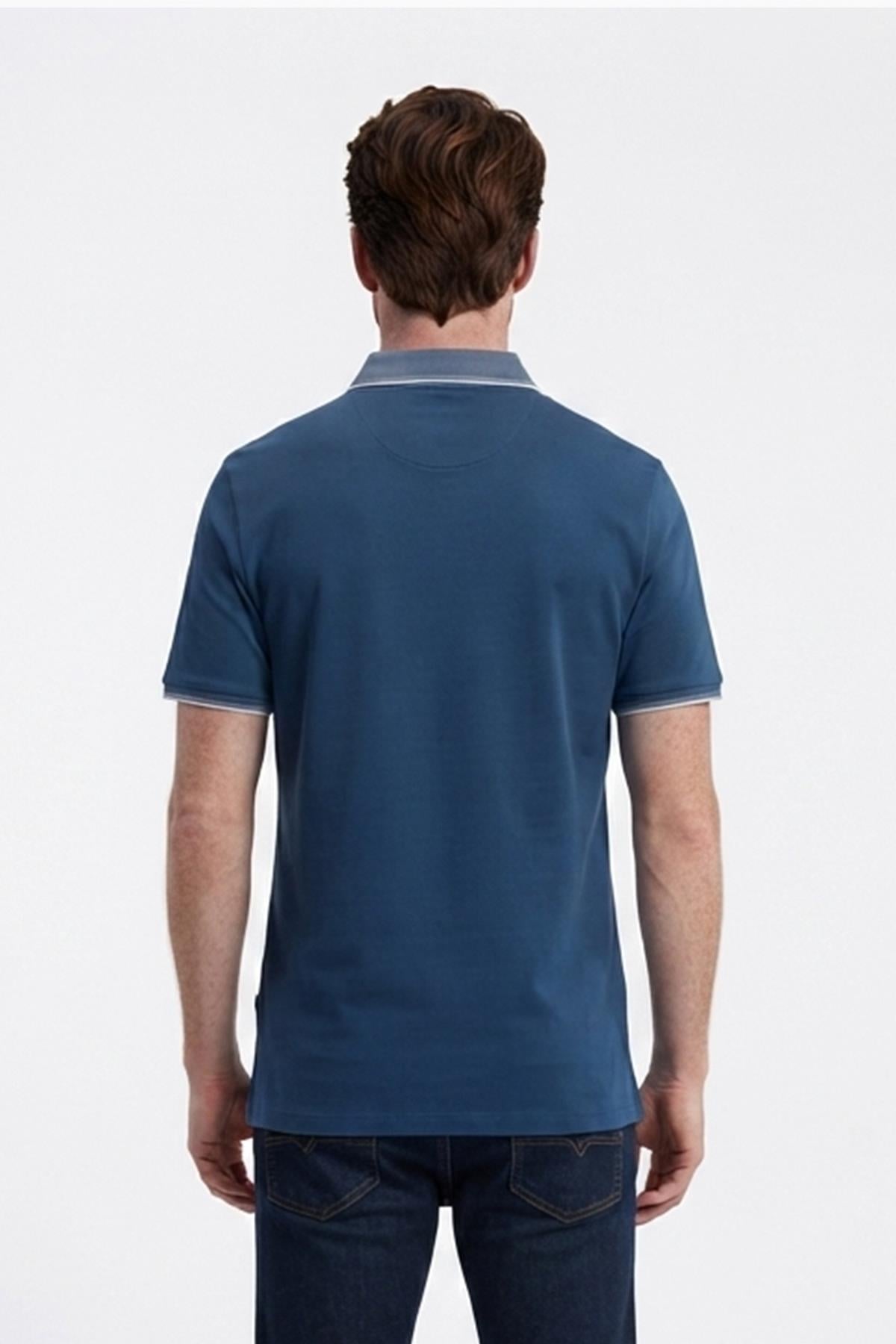 İNDİGO Comfort Fit Polo Yaka Pike T-Shirt