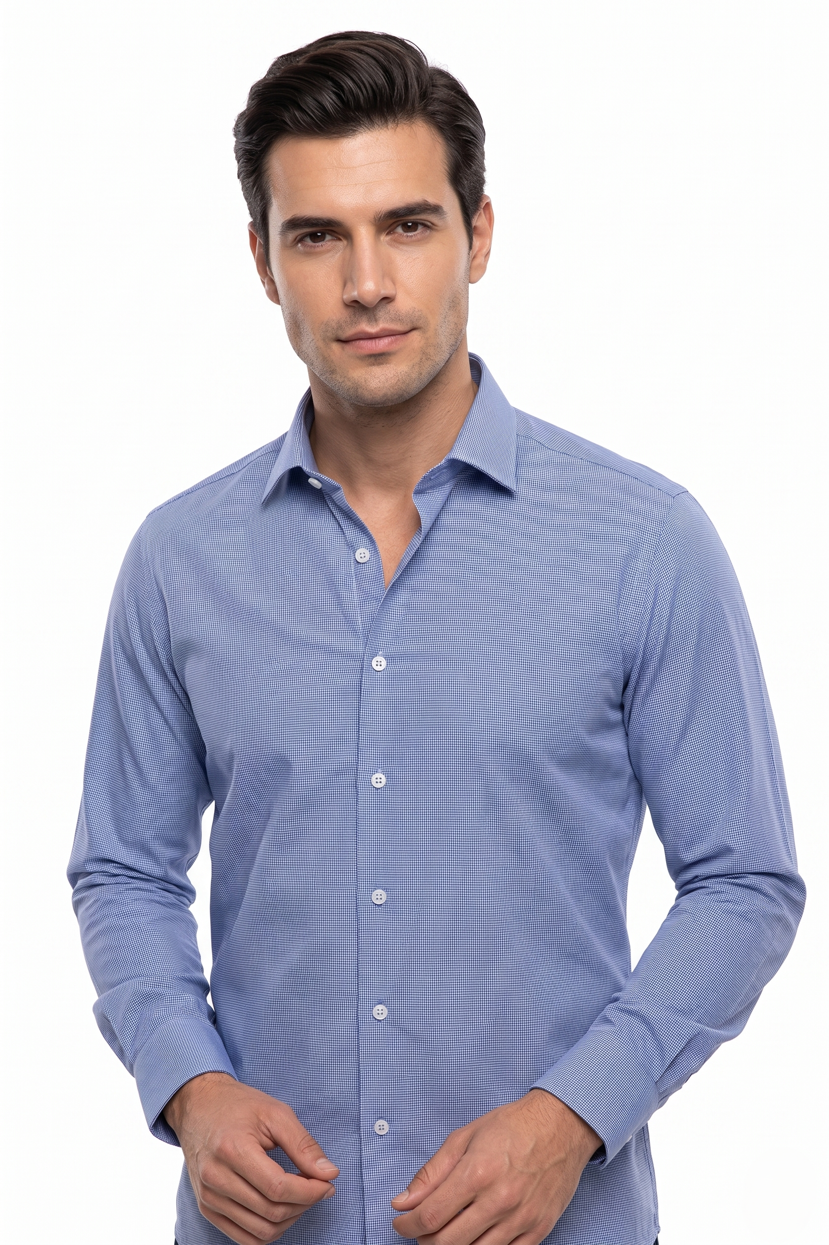 İNDİGO Comfort Fit Uzun Kol Gömlek