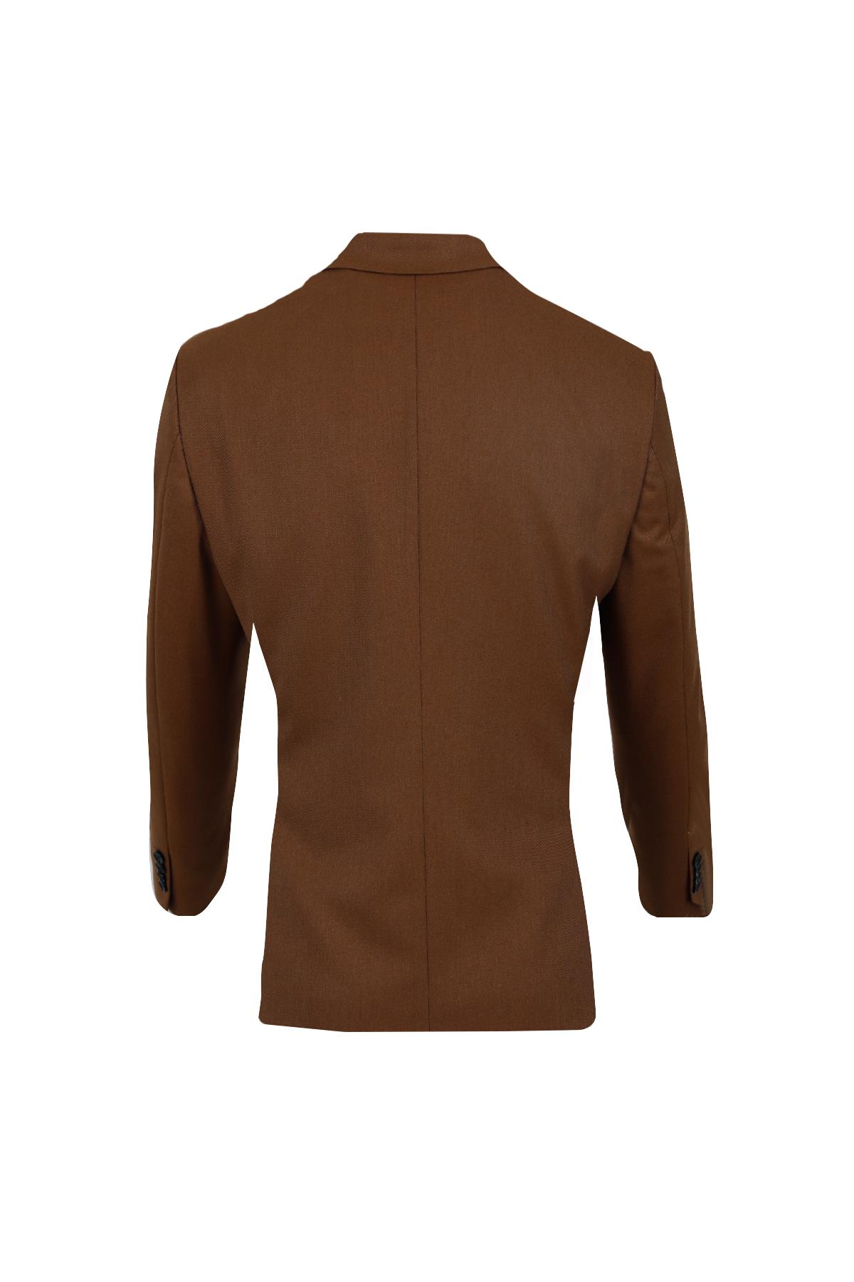 KAHVE Comfort Fit 6 Drop Takım Elbise
