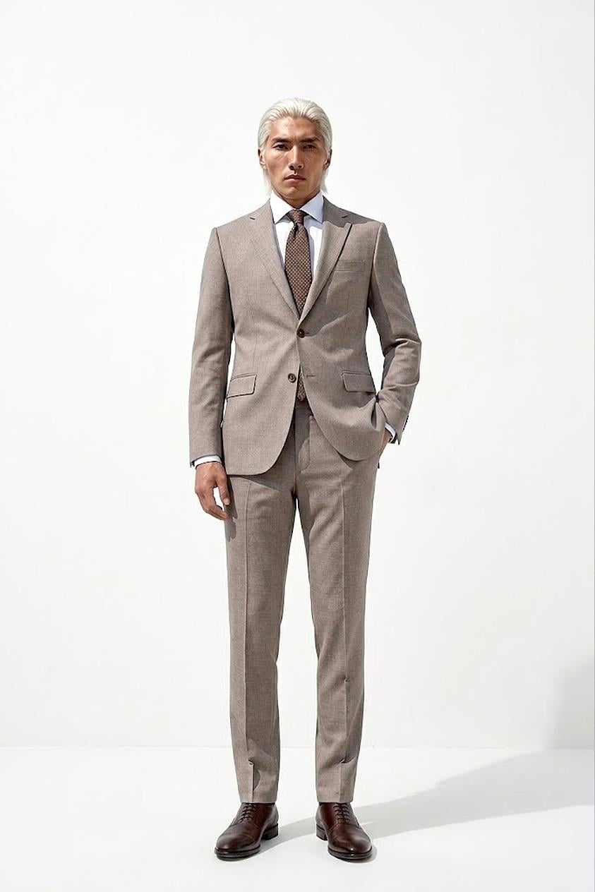 KAHVE Comfort Fit 6 Drop Takım Elbise