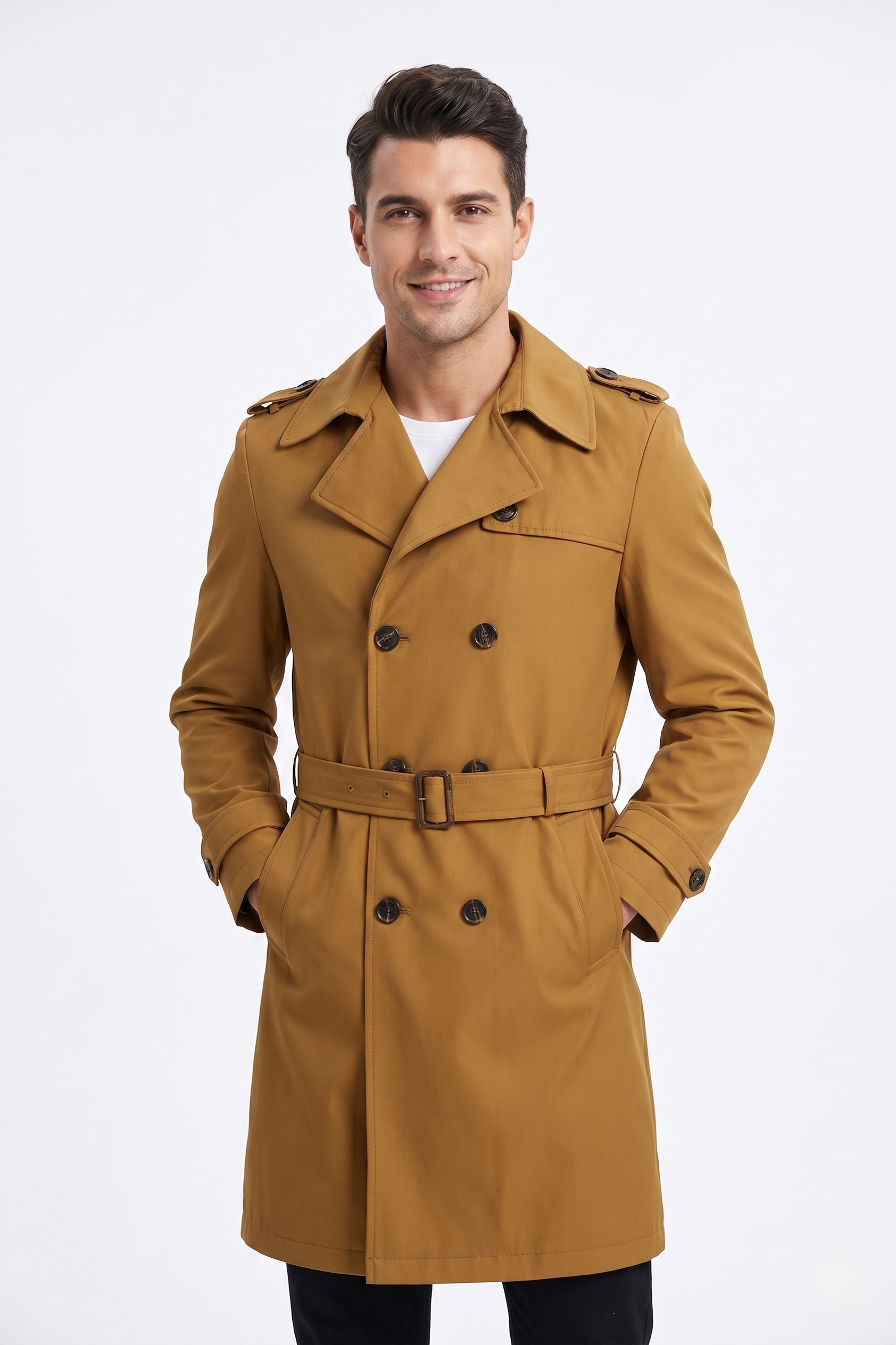 KAHVE Comfort Fit Trençkot