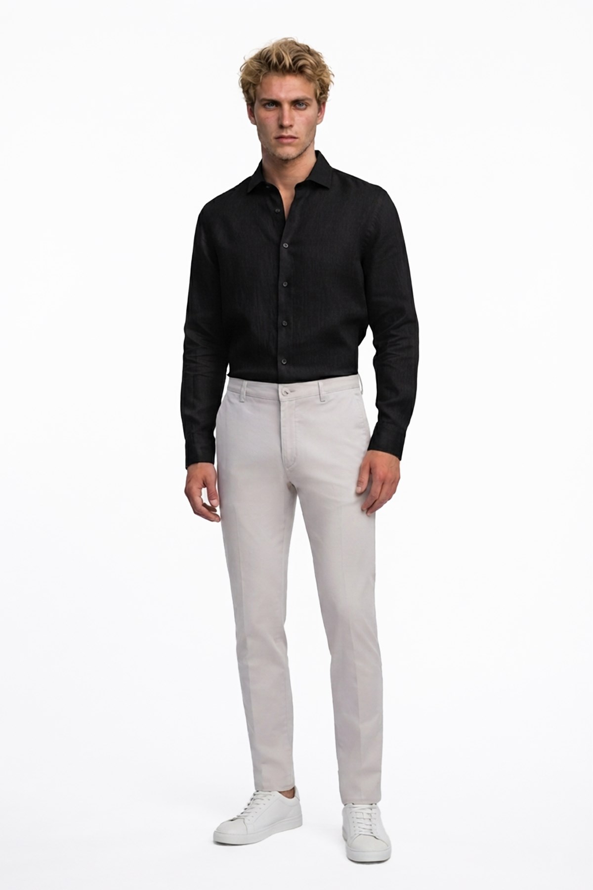 KEMİK Comfort Fit Chino Pantolon