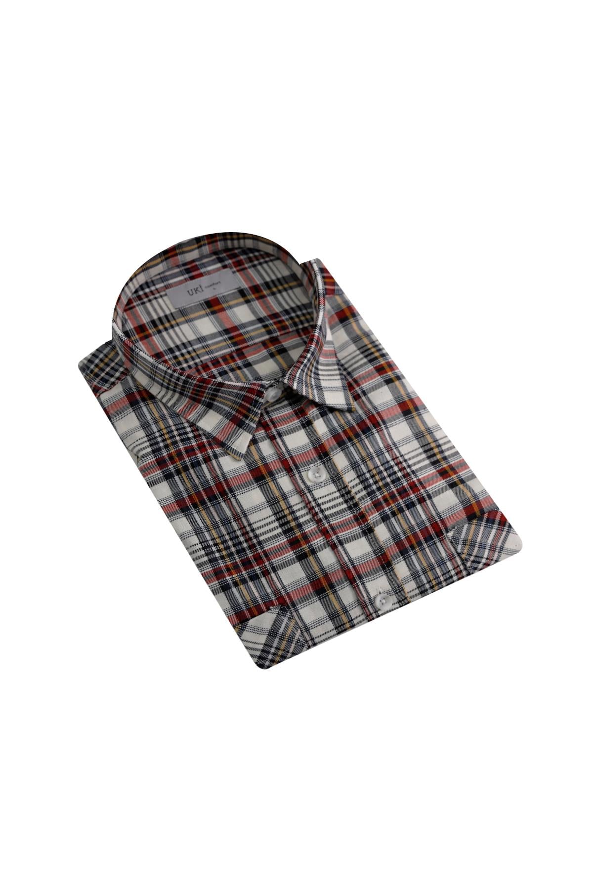 KİREMİT Comfort Fit  Oduncu Gömlek