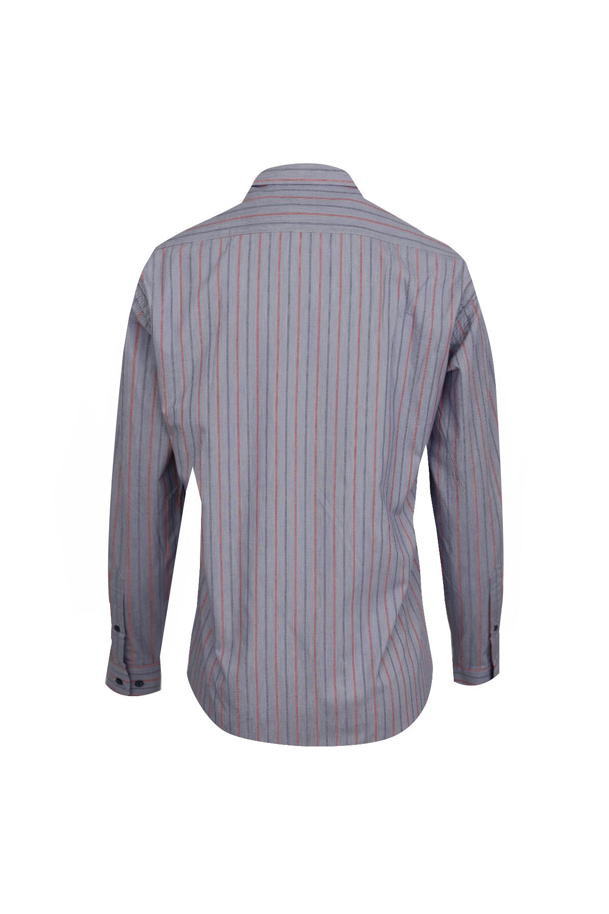 KIRMIZI Comfort Fit Uzun Kol Gömlek