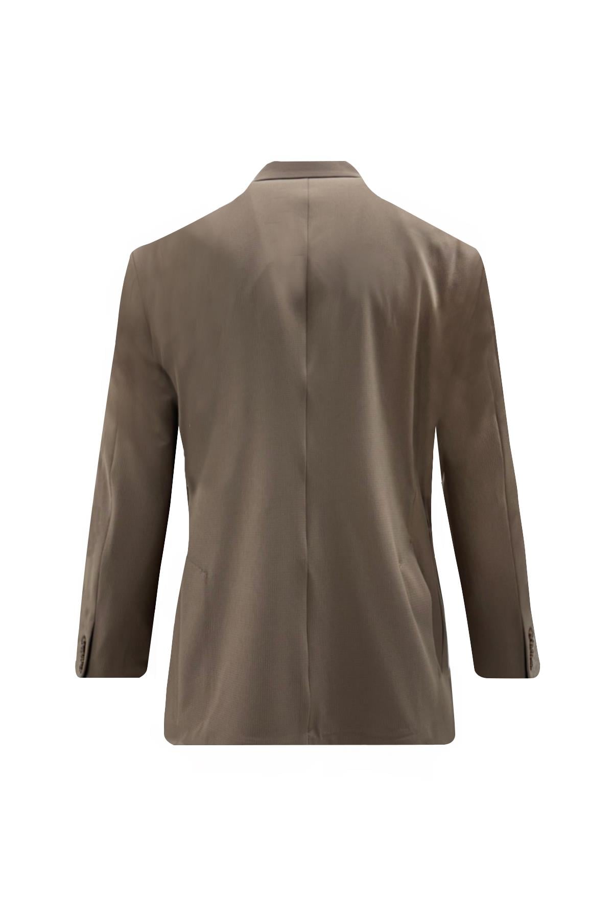 KOYU BEJ Comfort Fit 6 Drop Takım Elbise