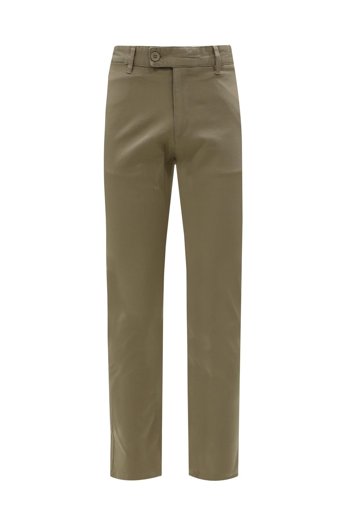KOYU BEJ Comfort Fit Chino Pantolon