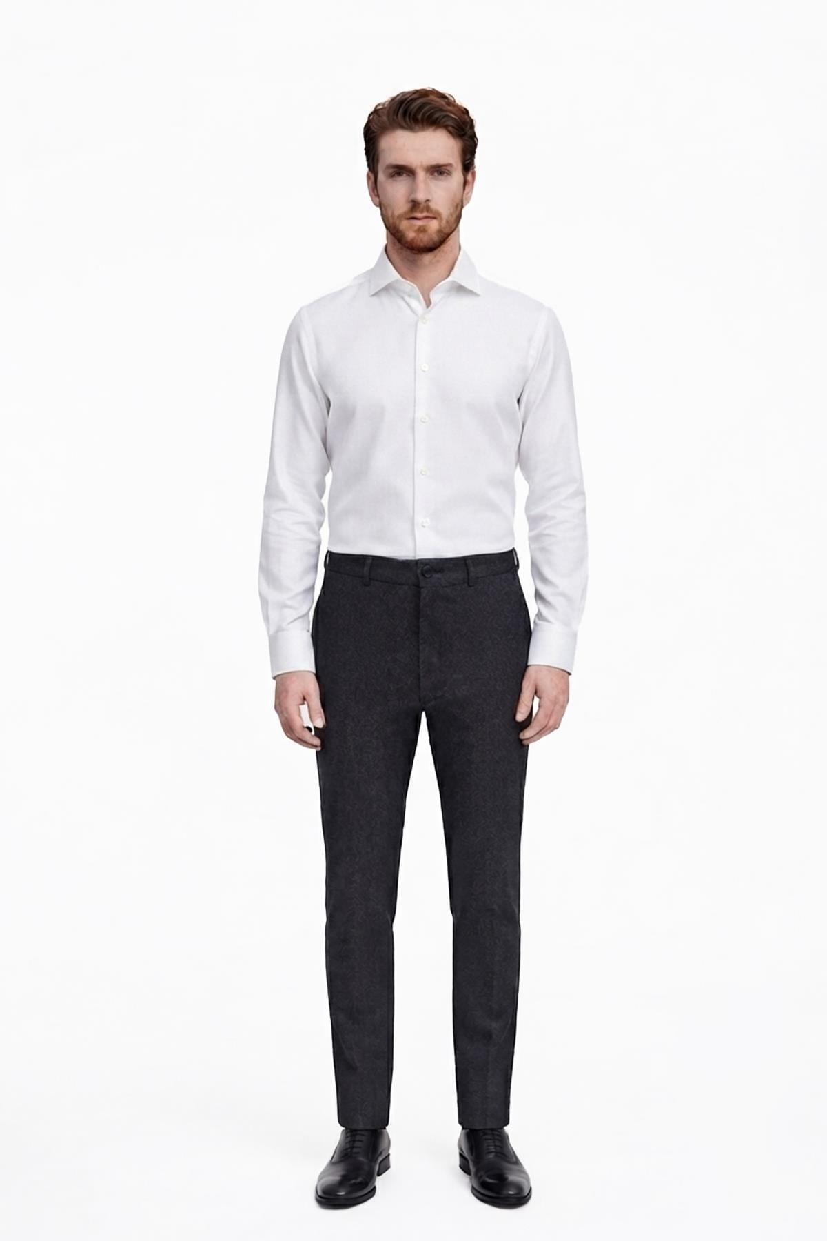 Koyu Lacivert Comfort Fit Jogger Pantolon