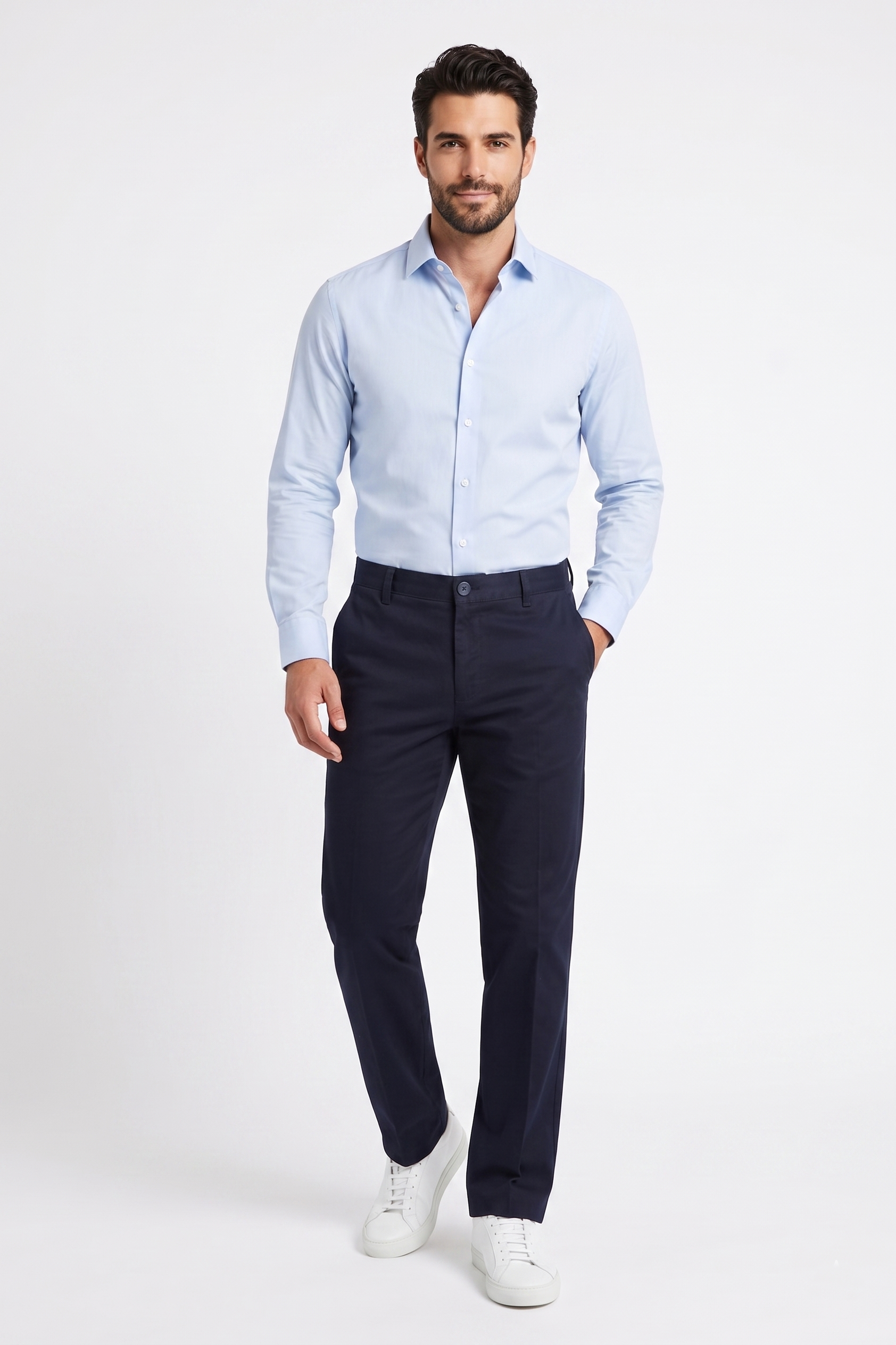 Koyu Lacivert Jogger Pantolon