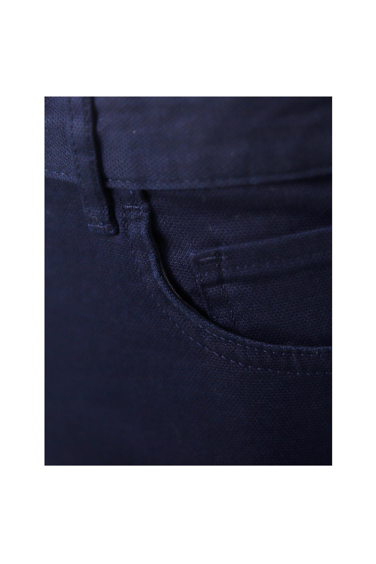 LACİVERT Comfort Fit 5 Cep Pantolon