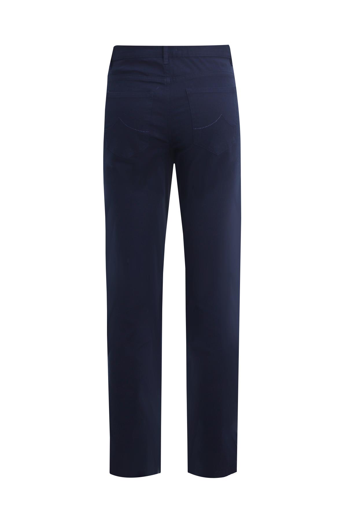 LACİVERT Comfort Fit 5 Cep Pantolon